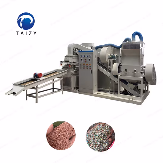 Cable Wire Recycling Machine/ Cable Granulator to Separate Cooper and Plastic for Sale