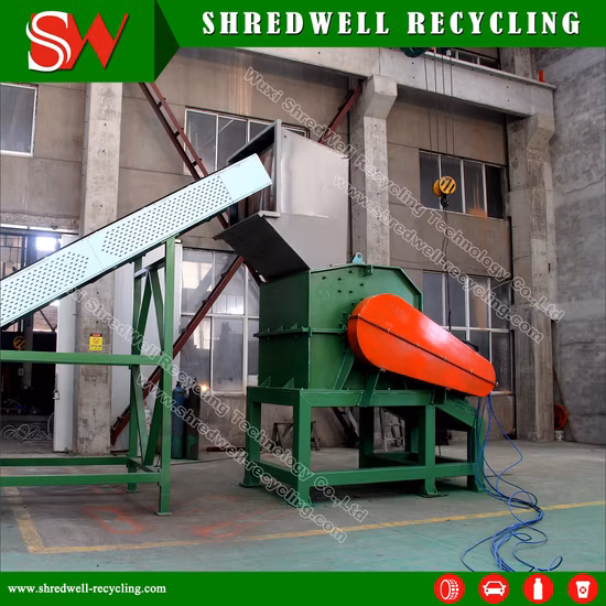 High Cpacity PCB Board Recycling Hammer Mill Shredder