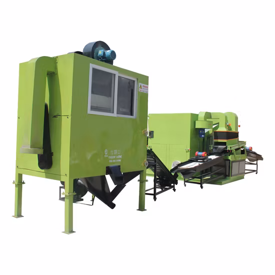 Metal Scrap Electrical Aluminum Copper Wire Cable Plastic Separator Removing Crimping Stripping Peeling Recycling Grinding Granulator Machine